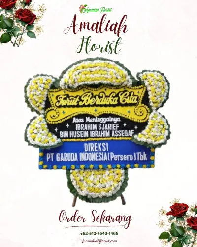 Papan Bunga Duka di Hambawa